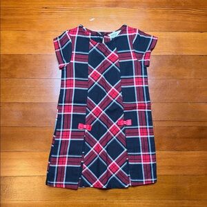 Gymboree Red and Black Plaid Kids Dress